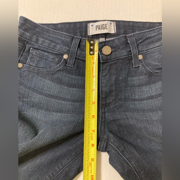 PAIGE | Women’s Denim Dark Wash Bootcut Jeans - Picture 11 of 13